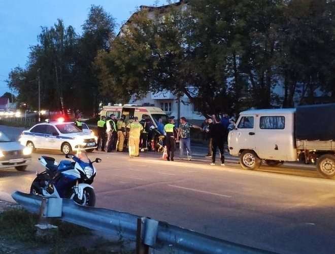 В Димитровграде лишённый прав пьяный мужчина сбил женщину с двумя детьми
