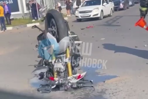 Мотоциклист погиб. Подробности трагедии на проспекте Ульяновском