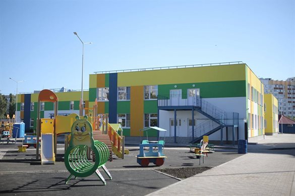 В новом детском саду на улице Шигаева в Ульяновске прошел День открытых дверей