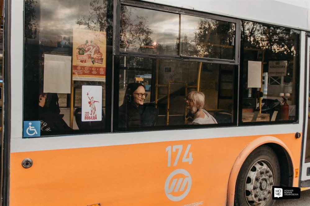 Сегодня в Новом городе Ульяновска пьяный пассажир задержал троллейбус