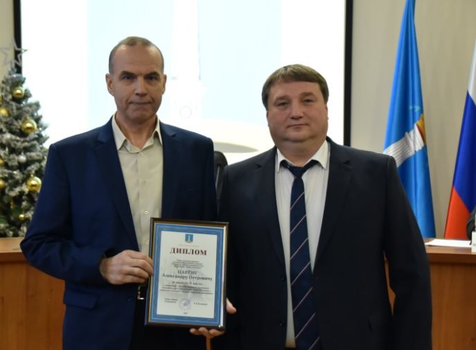Лучших народных дружинников наградили в администрации Ульяновска