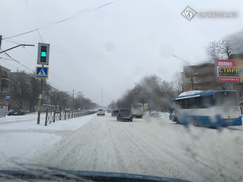 Ульяновцев предупреждают об опасности на дорогах