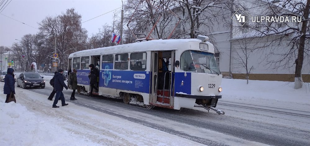 В Ульяновске на Рождество трамваи подадут к храму