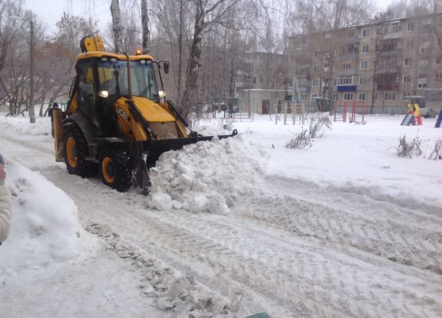 В областном центре усилят контроль уборки снега с придомовых территорий