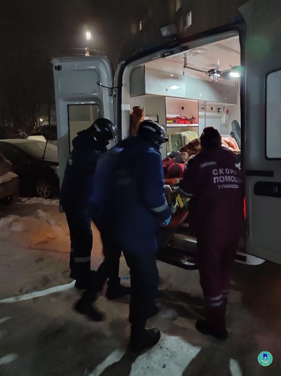 Спасатели пришли на помощь пожилой жительницы Ульяновска
