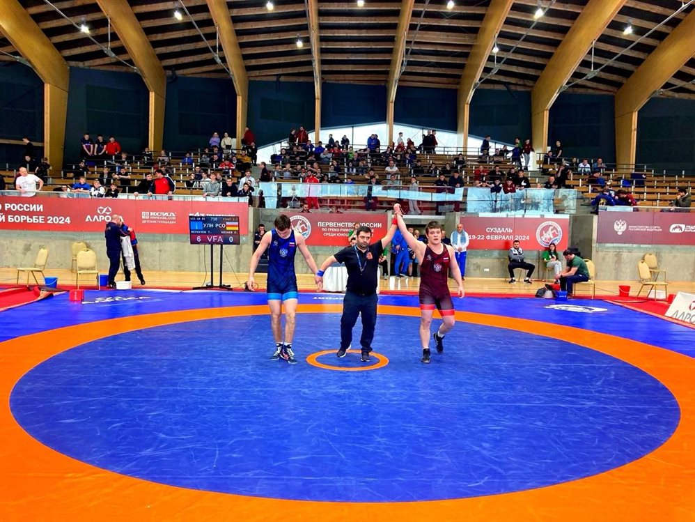 Ульяновский спортсмен победил на турнире по греко-римской борьбе и попал в сборную страны