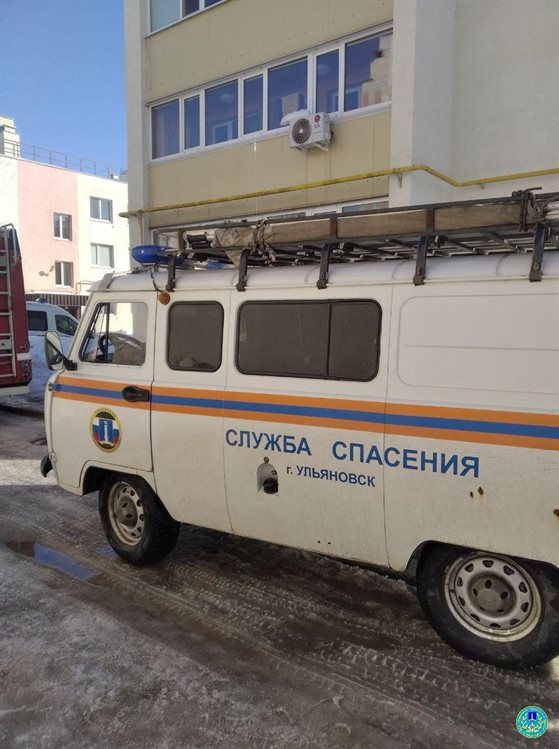 В Ульяновске спасатели ликвидировали угрозу жизни жителей многоквартирного дома