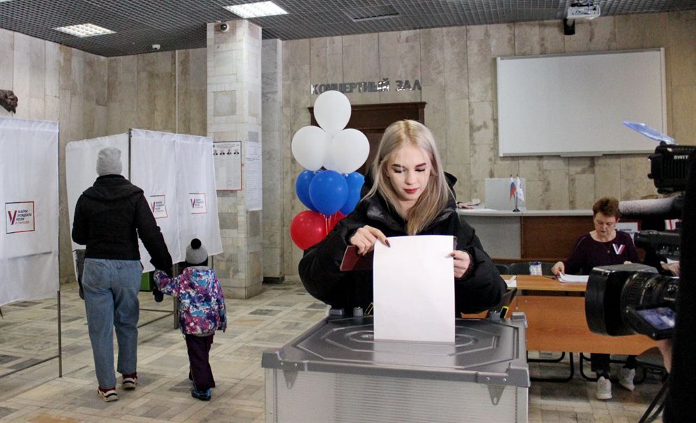 Житель Ульяновска проголосовала в день своего 18-летия