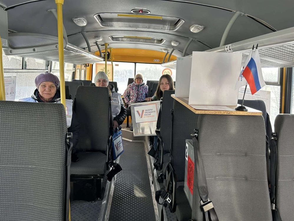По Ульяновской области едут мобильные избирательные участки