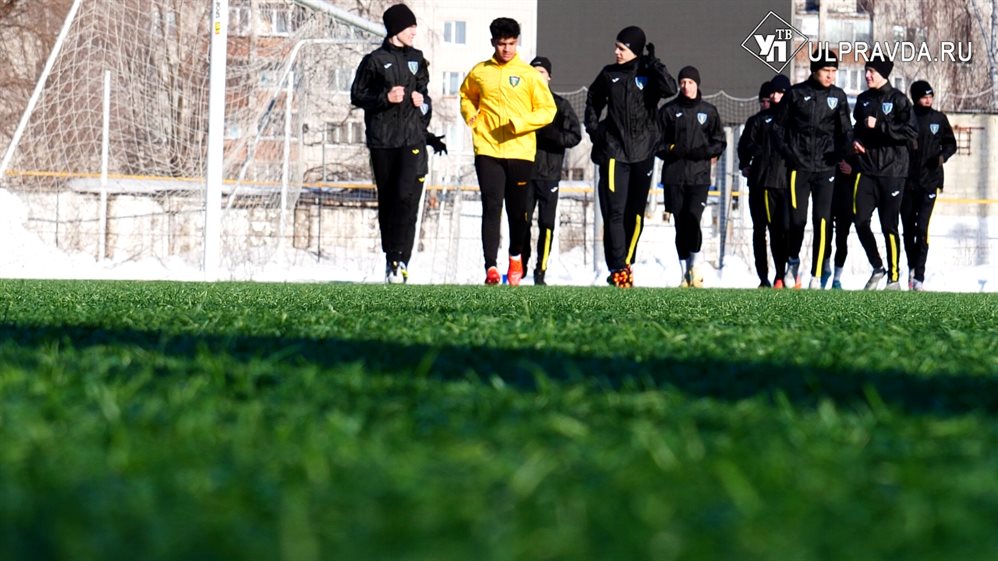Ульяновские спортсмены готовятся к играм юношеской футбольной лиги