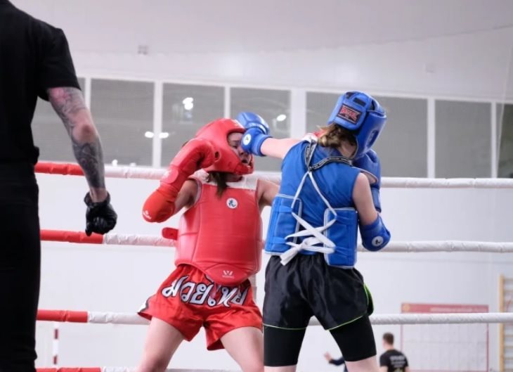 Соревнования по тайскому боксу проходят в ФОК «Орион»