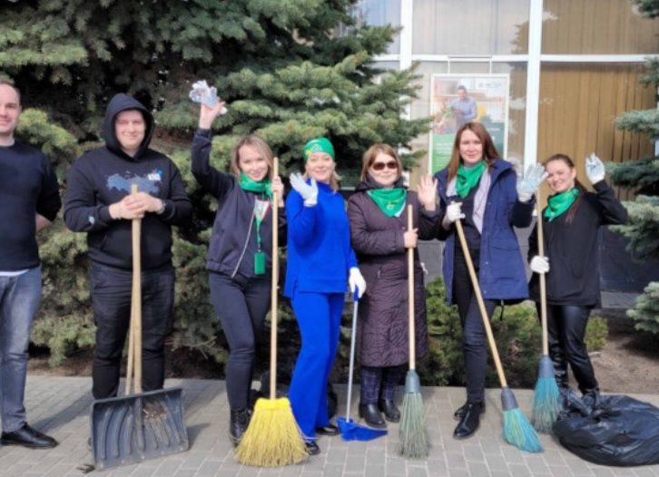 Во время санитарной пятницы в Ульяновске собрали 556 кубометров мусора