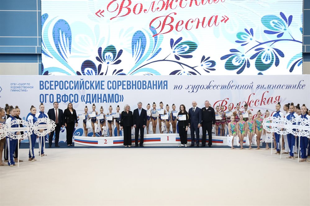 В Ульяновске открылись всероссийские соревнования по художественной гимнастике «Волжская весна»