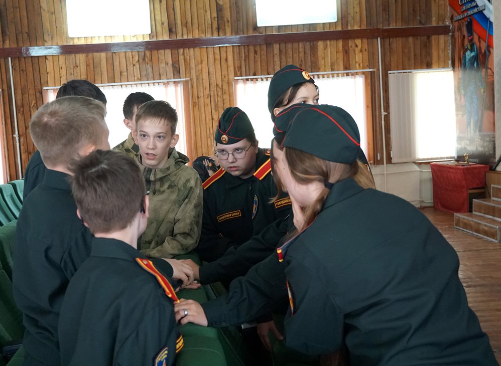 Ульяновские кадеты приняли участие в викторине «День Победы»