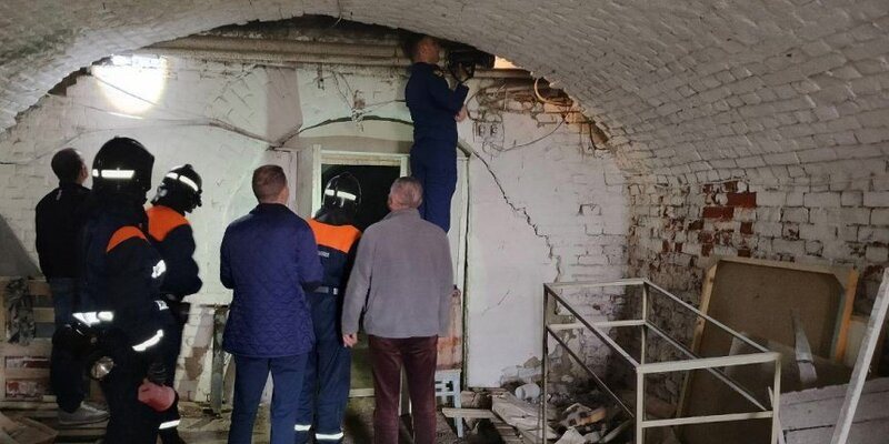 Ползком под Ульяновском. Спасатели обследовали подземелья