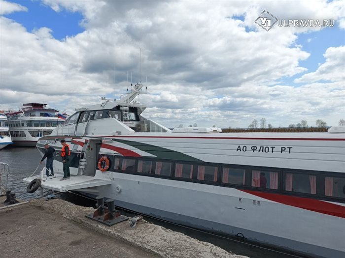 С 17 мая ульяновцы поплывут до Казани, с 1 июня – до Нижнего Новгорода