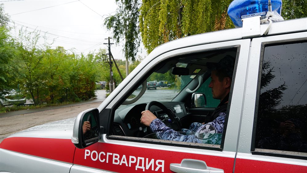 Ульяновские росгвардейцы задержали вора в пять часов утра