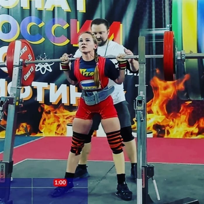 Ульяновская спортсменка Наталья Сальникова установила неофициальный рекорд России