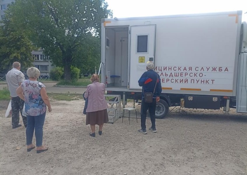 Специалисты ЦГКБ Ульяновска продолжают проводить выездную диспансеризацию
