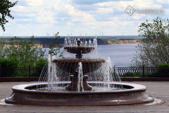 В Ульяновске из-за жары фонтаны будут работать шесть дней в неделю