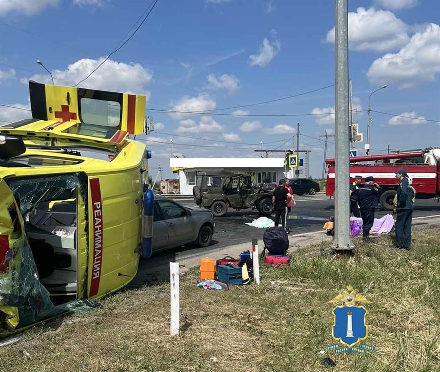 Ульяновская полиция начала проверку по факту ДТП с участием скорой