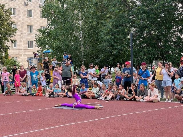 Вторая смена проекта «Лето во дворах» завершилась в Ульяновске