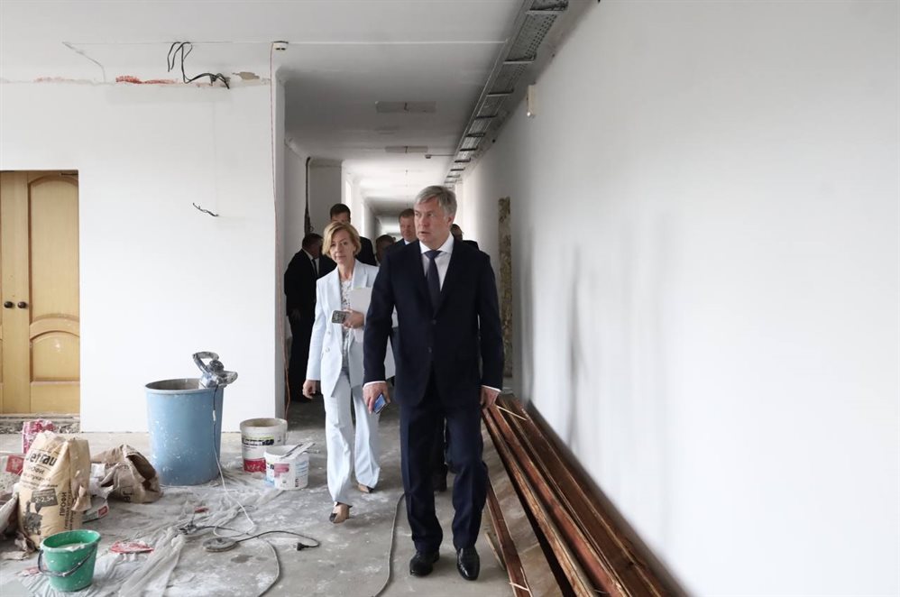 В гимназии №2 Ульяновска ведется капитальный ремонт