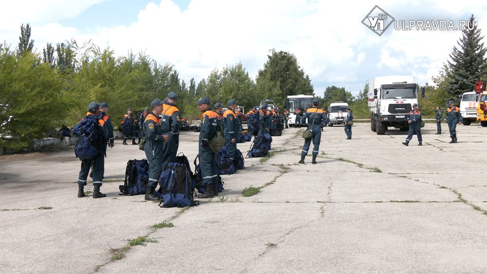 Столкнулись два поезда. Как ульяновские спасатели отрабатывали крупную аварию на железной дороге