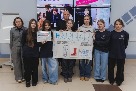 Школьники из Ульяновской области придумали нескользящую обувь