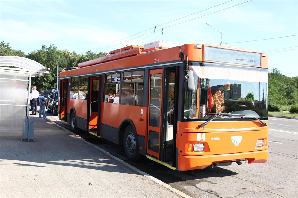 Новый троллейбус ульяновске