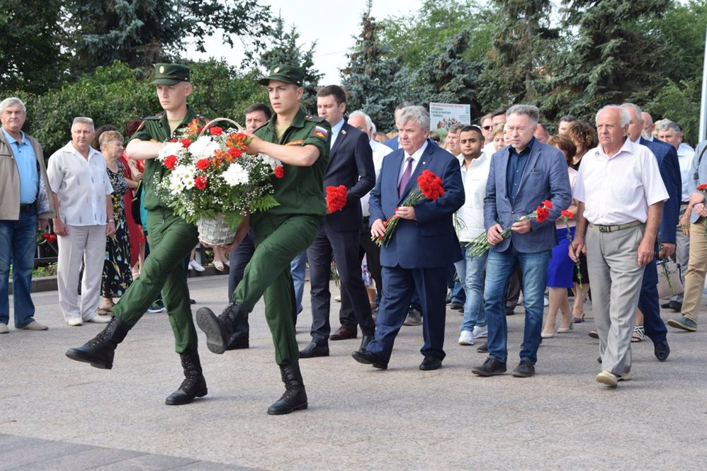 Митинг, посвящённый 76-й годовщине победы в Курской битве, состоялся в Ульяновске