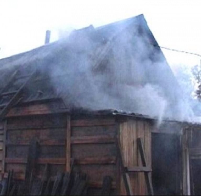 В Ульяновской области в пожаре пострадал человек
