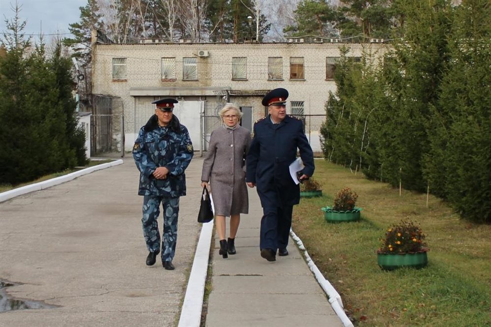 Уполномоченный по правам человека по Ульяновской области отправилась в колонию