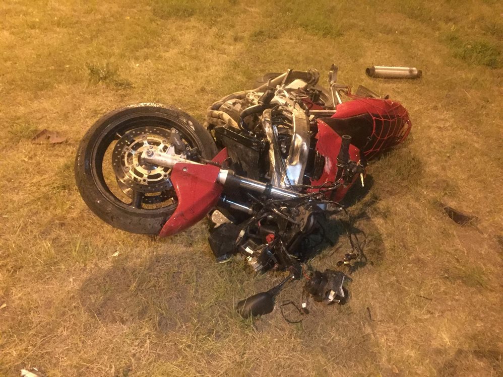 В Заволжье на трассе для соревнований разбился мотоциклист