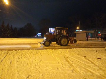 82 спецмашины будут очищать Ульяновск от снега днём