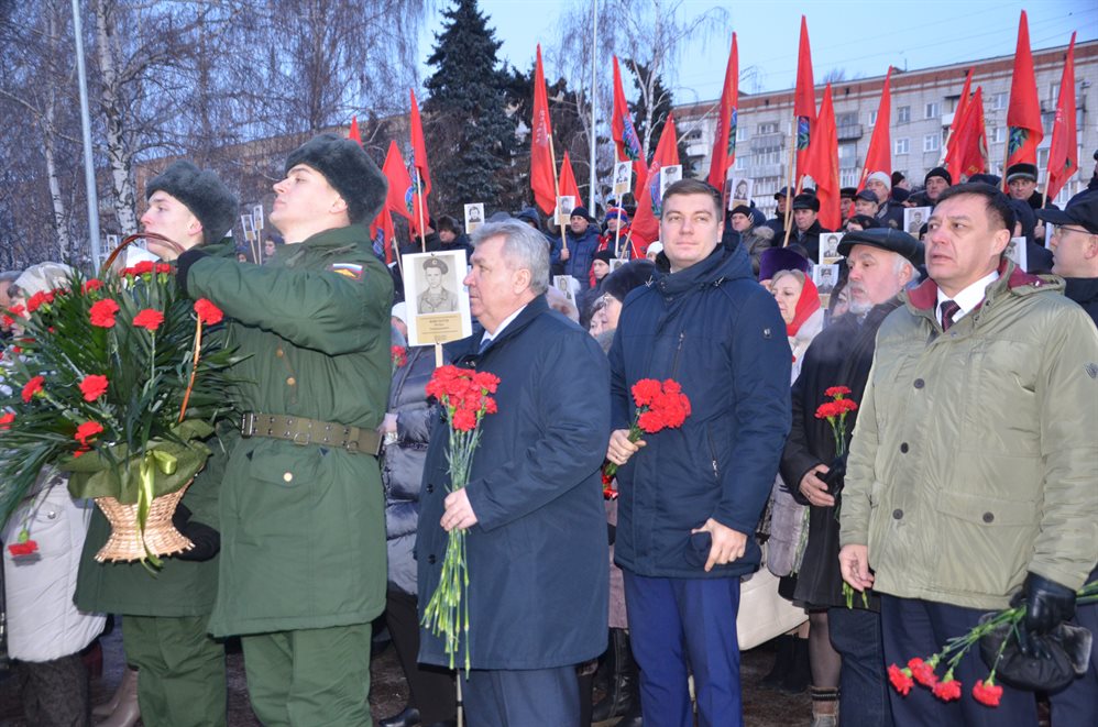 В Ульяновске в 40-ю годовщину ввода советских войск в Афганистан прошёл митинг