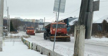 76 спецмашин очищают Ульяновск от снега