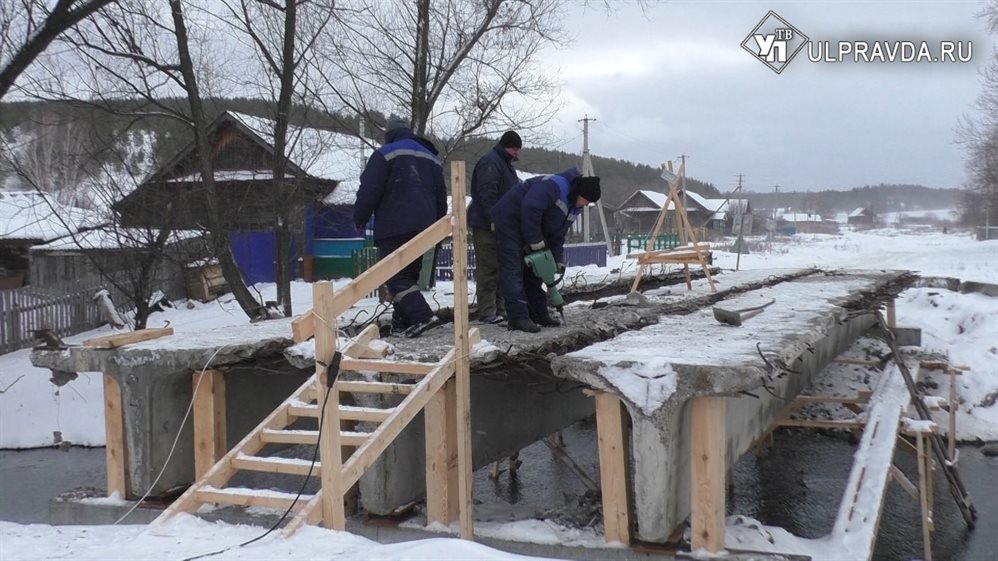 В селе Томылово Кузоватовского района построят новый мост