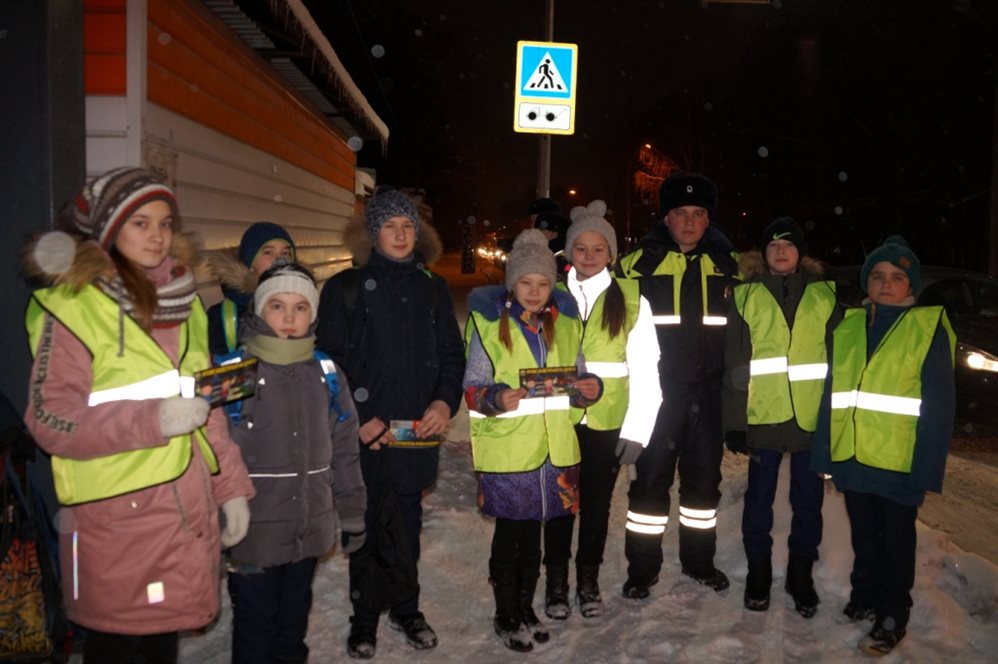 В Ульяновской области прошла акция «Юный пешеход»