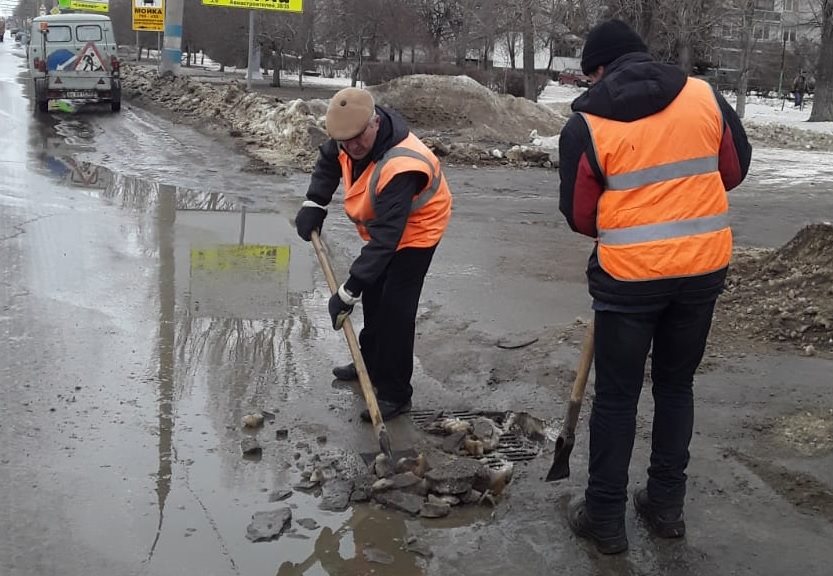 В Ульяновске началась очистка ливнёвок