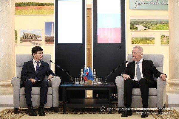 Республика Казахстан выразила готовность развивать сотрудничество с Ульяновской областью