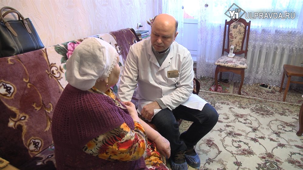 С заботой о старших. Ветеранов войны Ульяновской области  врачи обследуют на дому
