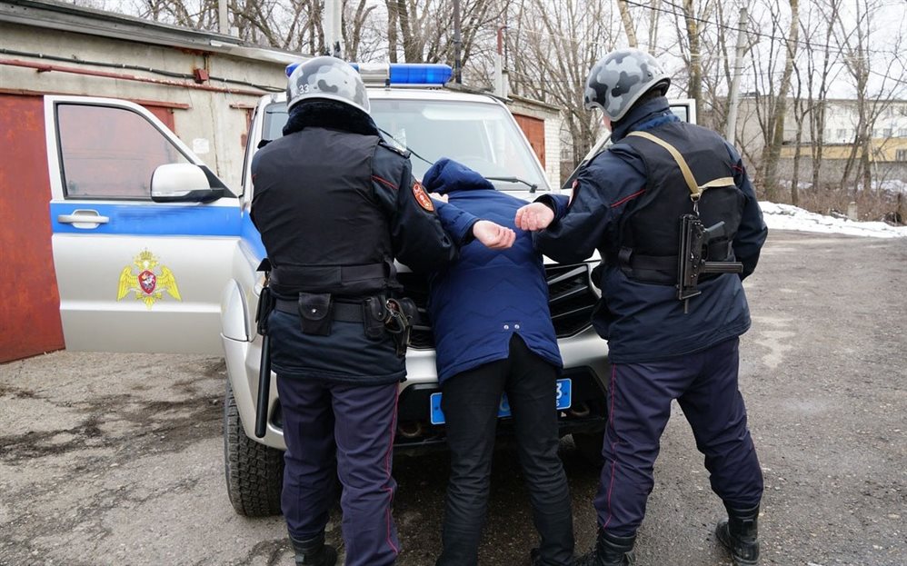 В Димитровграде росгвардейцы задержали подозреваемого в хищении