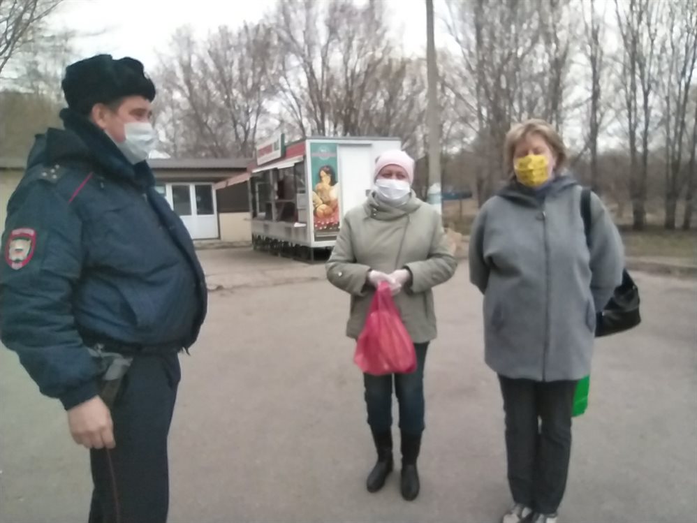 Дружинники и сотрудники полиции контролируют в Ульяновске соблюдение режима самоизоляции