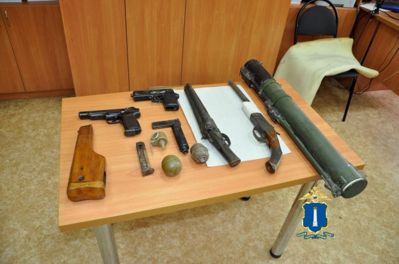Полицейские обнаружили у ульяновских грабителей целый арсенал оружия