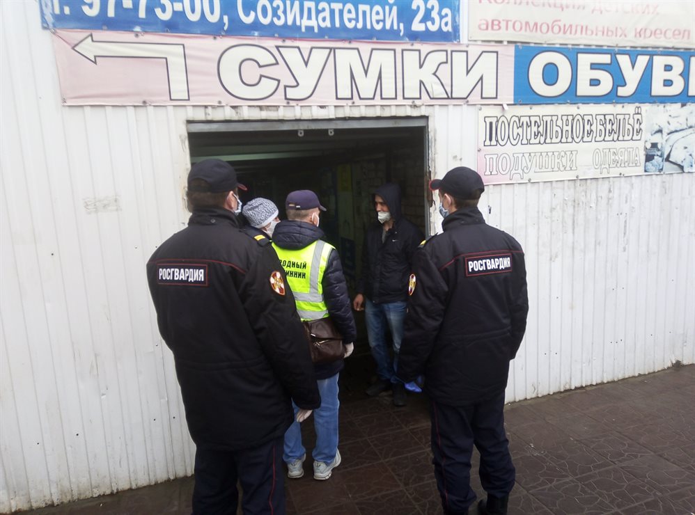 Жителей Ульяновска предупреждают о штрафах за нарушение режима самоизоляции