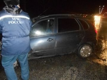 В Сенгилеевском районе произошло ночное ДТП. Есть пострадавшие
