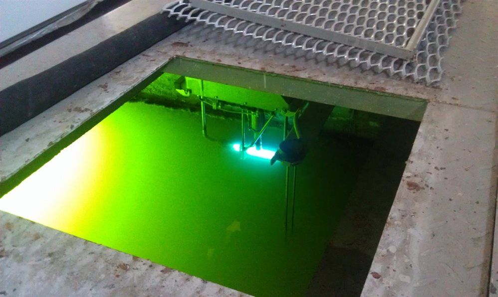 В Левобережье начали строить станцию ультрафиолетового обеззараживания сточных вод