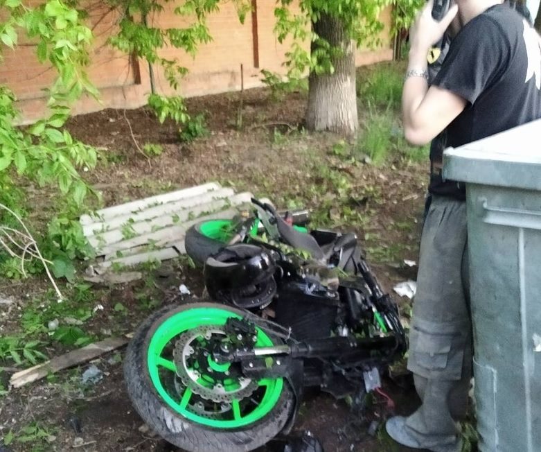 На севере Ульяновска разбился мотоциклист
