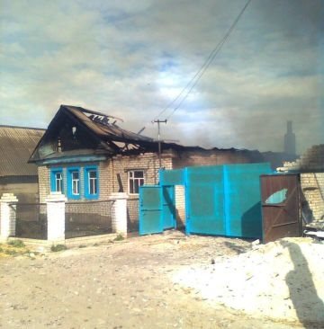 В посёлке Ломы сгорел жилой дом